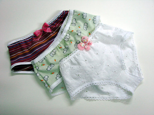 Product picture Easy girls undies - panties - DIY - PDF